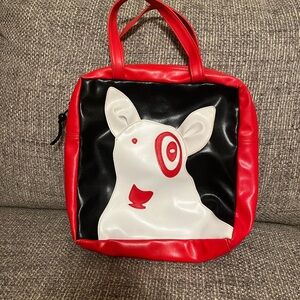 Target Bullseye Tote, Red dog, Purse